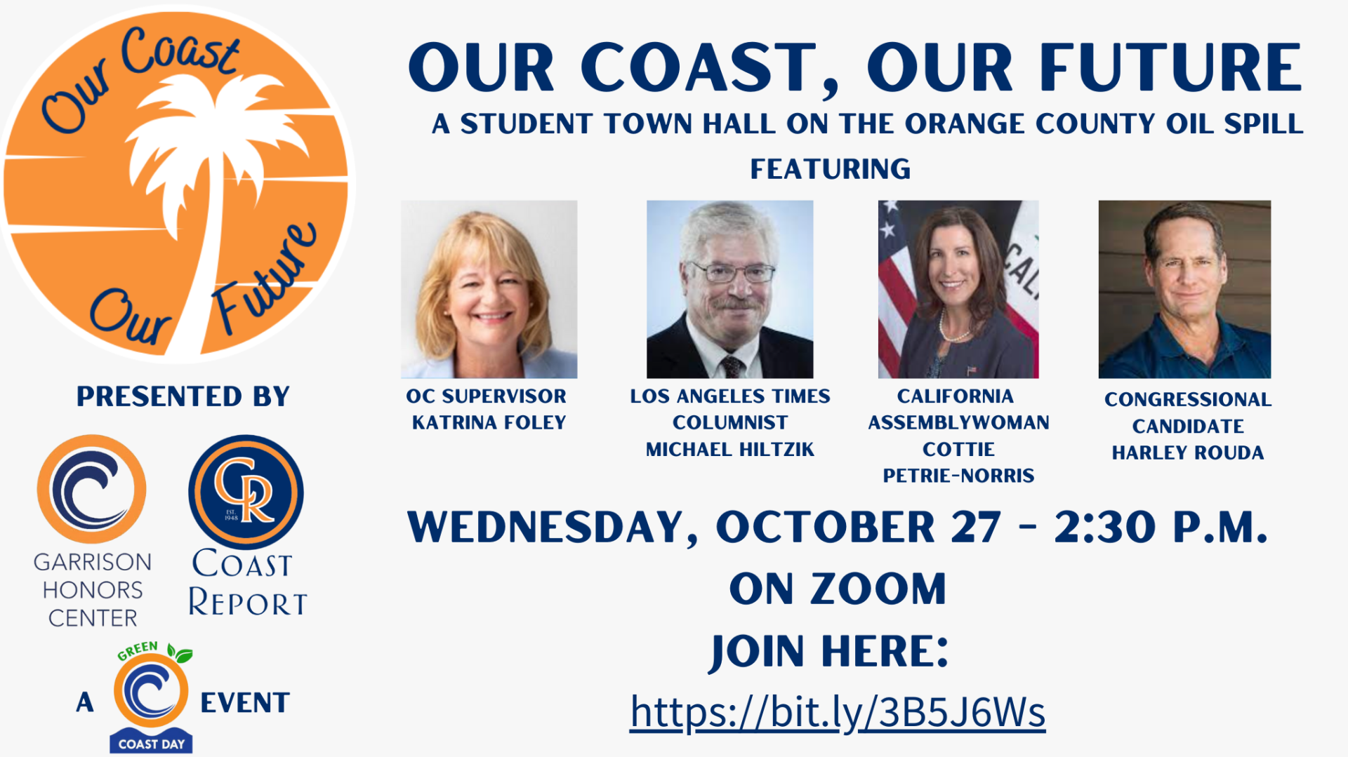 OCC town hall to examine recent oil spill